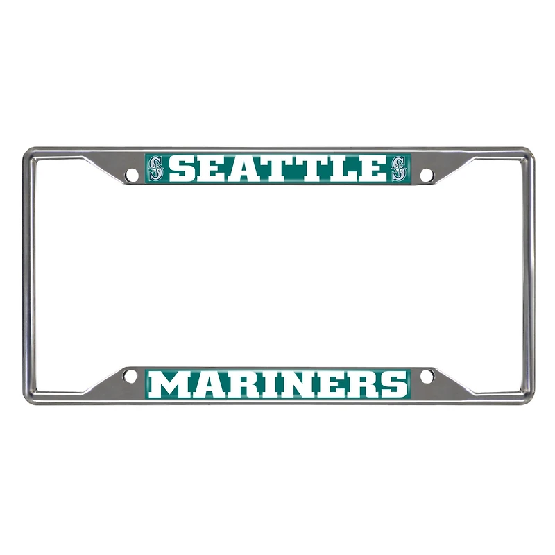 Seattle Mariners Chrome License Plate Frame