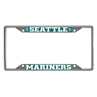 Seattle Mariners Chrome License Plate Frame