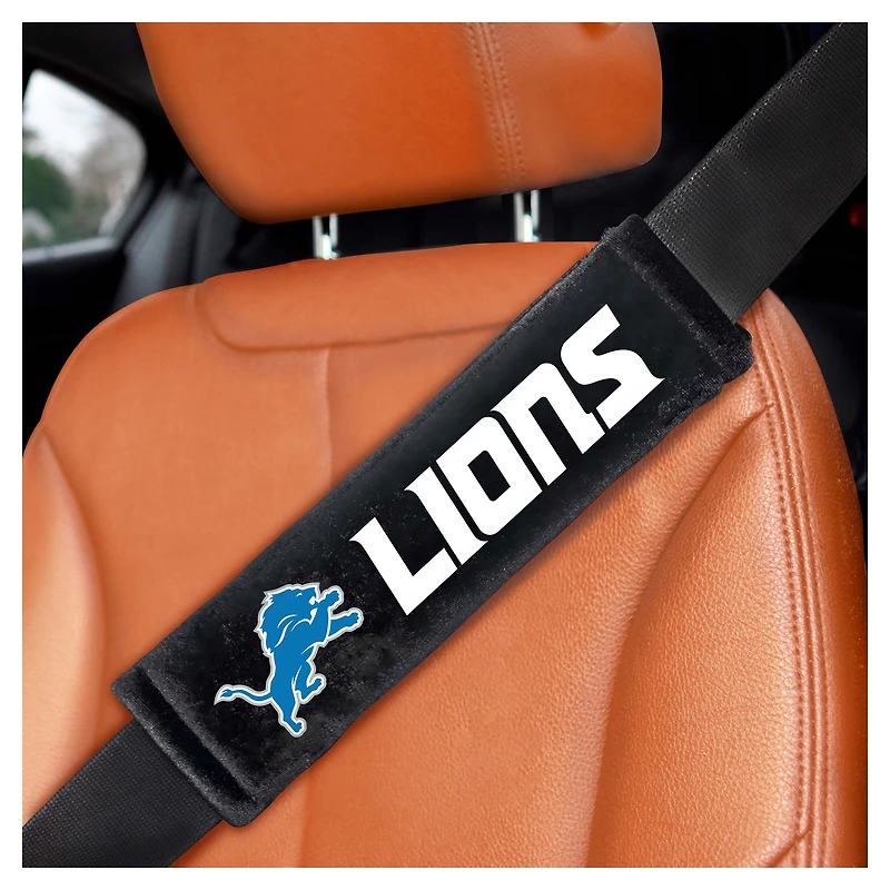 Detroit Lions Seatbelt Pad Set