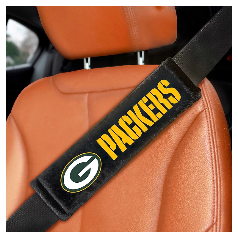 Green Bay Packers Seatbelt Pad Set