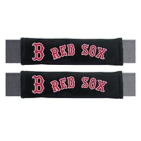 Logo Brands Boston Red Sox Seatbelt Pad Two-Piece Set