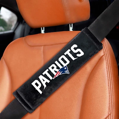 Logo Brands New England Patriots Seatbelt Pad Two-Piece Set