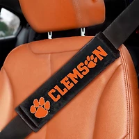 Logo Brands Clemson Tigers Seatbelt Pad Two-Piece Set