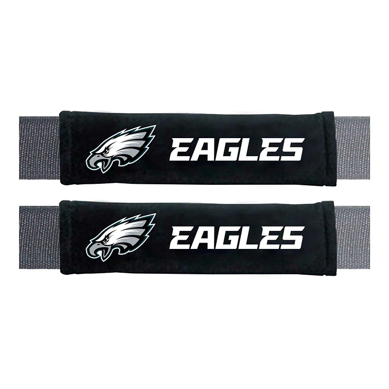 Logo Brands Philadelphia Eagles Seatbelt Pad Two-Piece Set