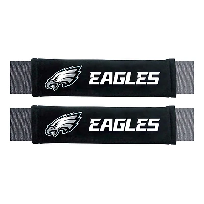 Logo Brands Philadelphia Eagles Seatbelt Pad Two-Piece Set