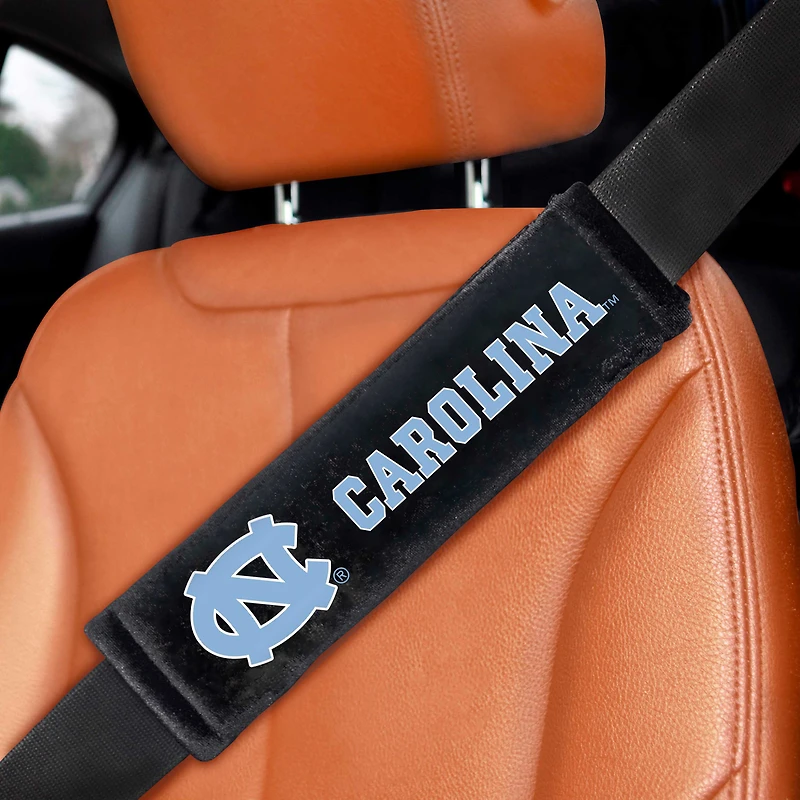 North Carolina Tar Heels Seatbelt Pad Set
