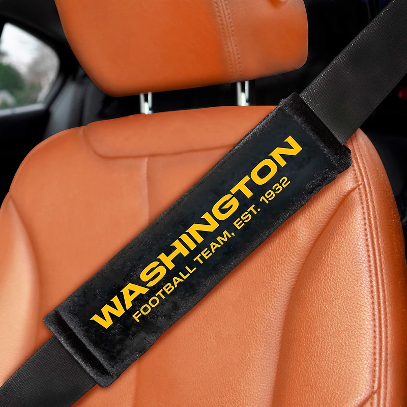 Logo Brands Washington Commanders Seatbelt Pad Two-Piece Set