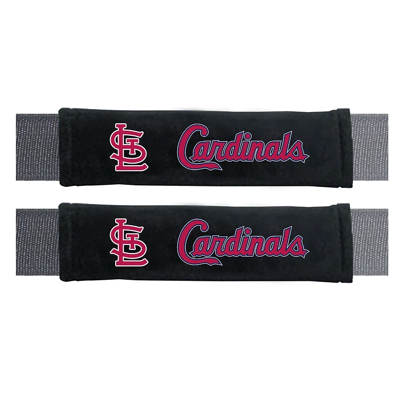 Logo Brands St. Louis Cardinals Seatbelt Pad Two-Piece Set
