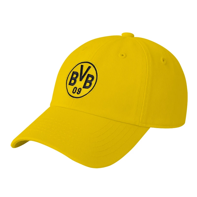 Men's 1863FC  Black Borussia Dortmund Retro Badge Crew Adjustable Hat