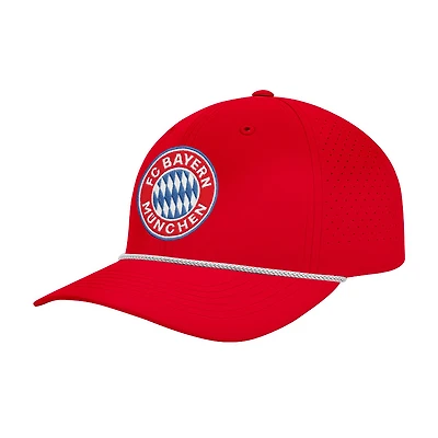 Men's 1863FC Red Bayern Munich Color Badge Airflow Adjustable Hat
