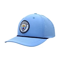 Men's 1863FC  Light Blue Manchester City Color Badge Airflow Adjustable Hat