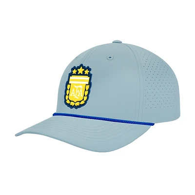 Men's 1863FC  Light Blue Argentina National Team Color Badge Airflow Adjustable Hat