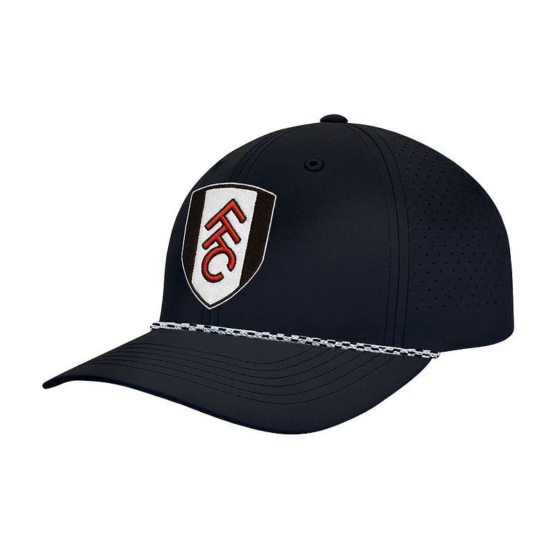 Men's 1863FC  Black Fulham Color Badge Airflow Adjustable Hat