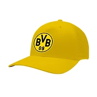 Men's 1863FC  Yellow Borussia Dortmund Mono Badge High Point Adjustable Hat