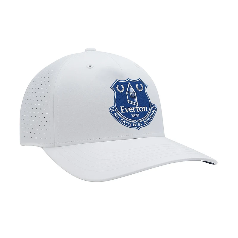 Men's 1863FC  White Everton Mono Badge High Point Adjustable Hat
