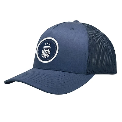 Men's 1863FC  Navy Argentina National Team Badge Nightshift Adjustable Hat