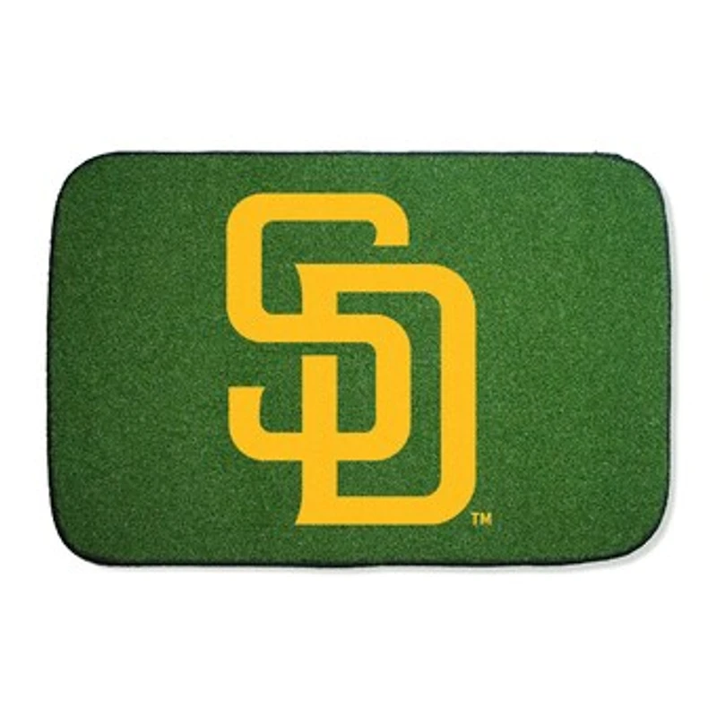 My Home Team Turf  San Diego Padres 4' x 6' Welcome Rug