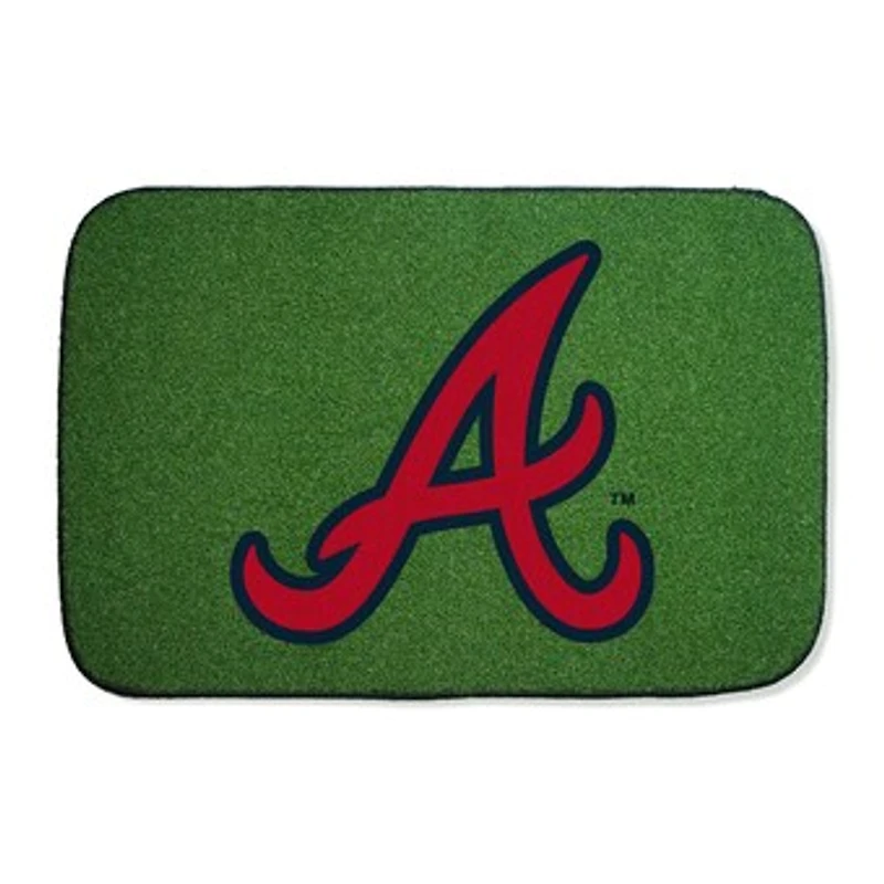 My Home Team Turf  Atlanta Braves 4' x 6' Welcome Rug