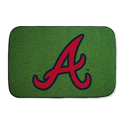 My Home Team Turf  Atlanta Braves 4' x 6' Welcome Rug