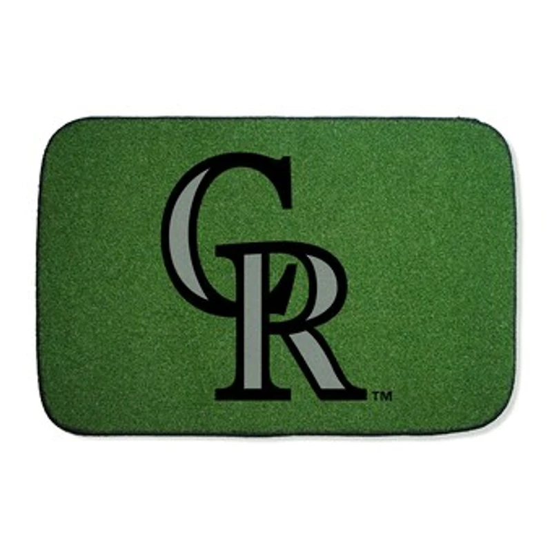 My Home Team Turf  Colorado Rockies 4' x 6' Welcome Rug