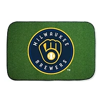 My Home Team Turf Milwaukee Brewers 4' x 6' Welcome Rug