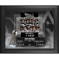 Las Vegas Aces 2025 WNBA Finals Champions Framed 13" x 16" Collage