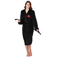 Women's The Northwest Group  Black Ty Gibbs Silk Touch Robe