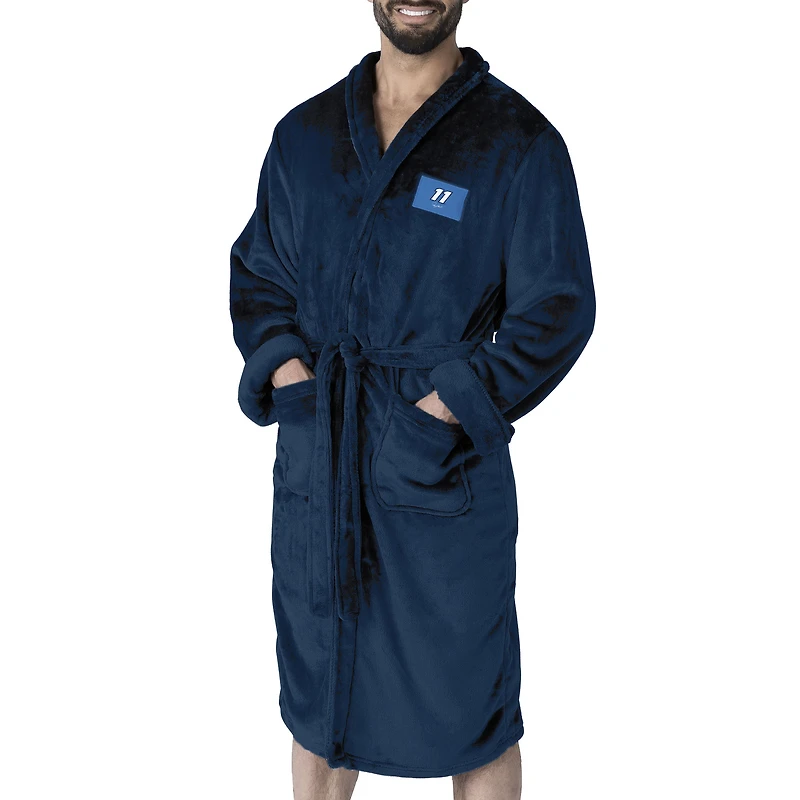 Men's The Northwest Group Navy Denny Hamlin Silk Touch Robe