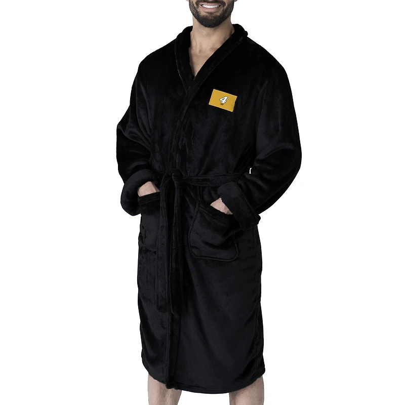 Men's The Northwest Group Black Noah Gragson Silk Touch Robe