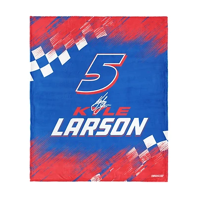 The Northwest Group  Kyle Larson Silk Touch Throw Blanket