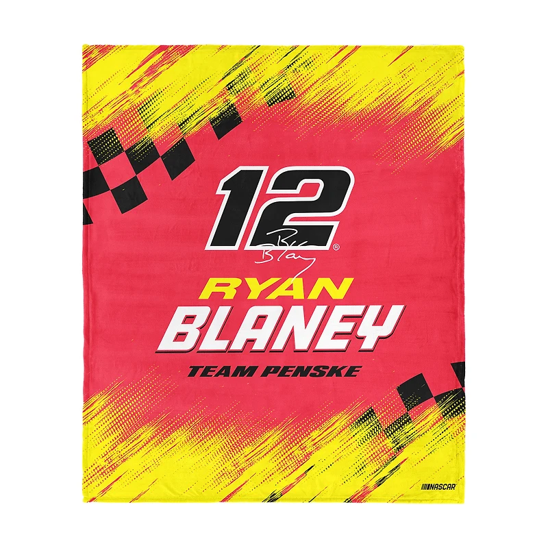 The Northwest Group  Ryan Blaney Silk Touch Throw Blanket