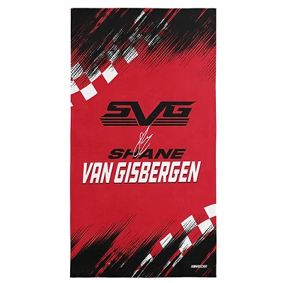 The Northwest Group  Shane van Gisbergen Beach Towel