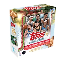 2025 Topps Holiday Basketball Factory Sealed Mega Box