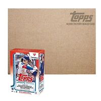 2025 Topps Updates Baseball Factory Sealed Fanatics Exclusive Value 40 Box Case