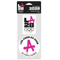 WinCraft  LA 2028 Summer Olympics 4" x 8" Perfect Cut Decal