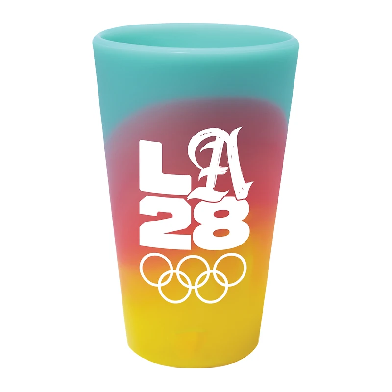 WinCraft LA28 Summer Olympics 16oz. Silicone Pint Glass