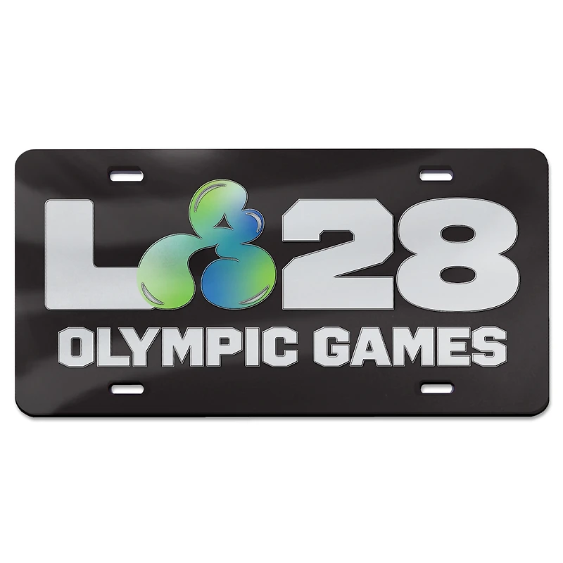 WinCraft LA28 Summer Olympics Acrylic License Plate