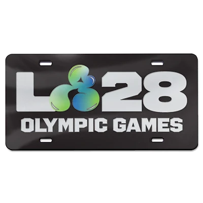 WinCraft LA28 Summer Olympics Acrylic License Plate