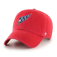 Men's '47  Red Washington Capitals Alternate Clean Up Adjustable Hat
