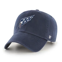 Men's '47  Navy Washington Capitals Alternate Clean Up Adjustable Hat