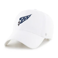 Men's '47  White Washington Capitals Alternate Clean Up Adjustable Hat