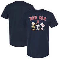 Toddler  Navy Boston Red Sox Peanuts Flag T-Shirt