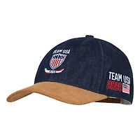 Men's Outerstuff  Navy Team USA Milano Cortina 2026 Winter Olympics Adjustable Hat