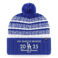 Men's '47  Royal Los Angeles Dodgers 2025 World Series Tavern Cuffed Knit Hat with Pom