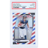 Rome Odunze Chicago Bears 2024 Panini Prizm Red, White & Blue Prizm #385 PSA Authenticated 10 Rookie Card