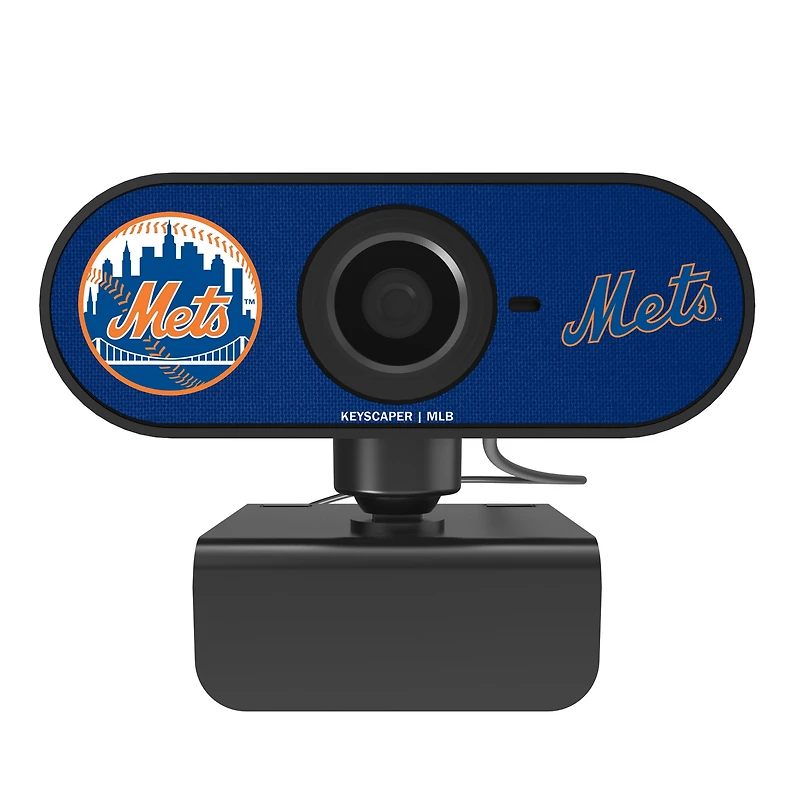 Keyscaper New York Mets Solid Full HD USB Webcam