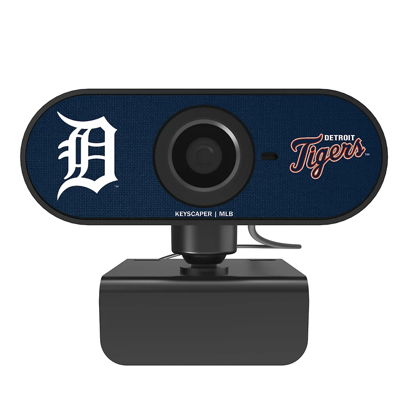 Keyscaper Detroit Tigers Solid Full HD USB Webcam
