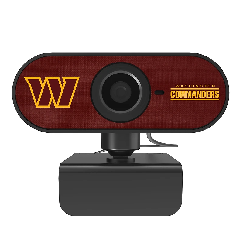 Keyscaper Washington Commanders Solid Full HD USB Webcam