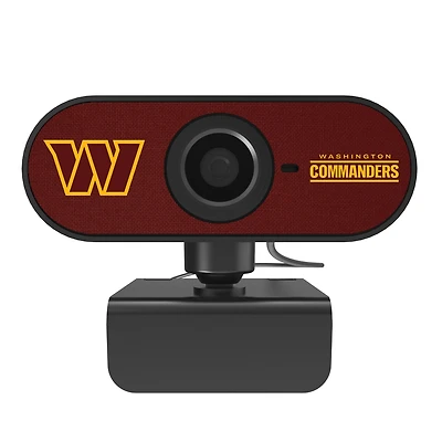 Keyscaper Washington Commanders Solid Full HD USB Webcam