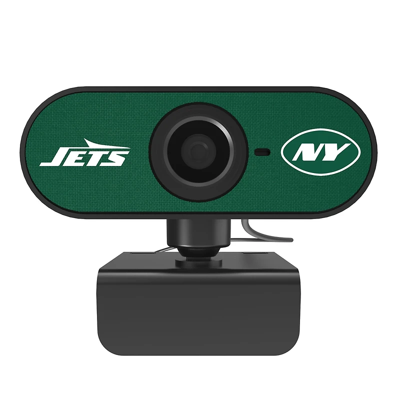 Keyscaper New York Jets Solid Full HD USB Webcam